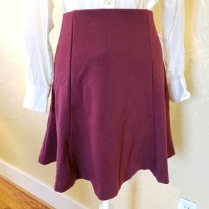 Maroon Skater Skirt